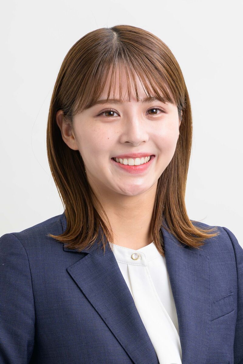 東瑠伽アナウンサーの後任に決定した大仁田美咲アナウンサー（C）ABCテレビ