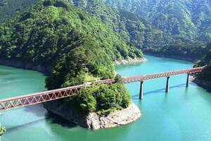 奥大井湖上駅（大井川鉄道提供）